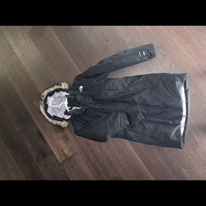 Girls northface parka